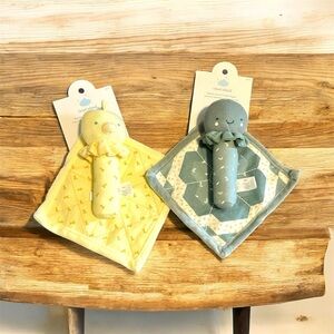 Cloud Island 2 Sets Sensory Toys for Newborns & Infants Green/Yellow